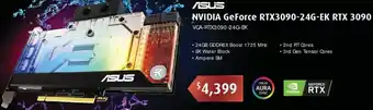 Leader Computers Asus NVIDIA GeForce RTX3090-24G-EK RTX 3090 offer