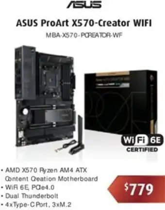 Leader Computers Asus ProArt X570-Creator Wifi offer