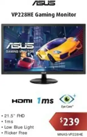 Leader Computers VP228HE Gaming Monitor offer