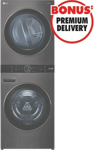 The Good Guys LG WashTower 17kg-10kg Combo Washer Dryer offer