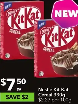 Ritchies Nestlé Kit-Kat Cereal offer