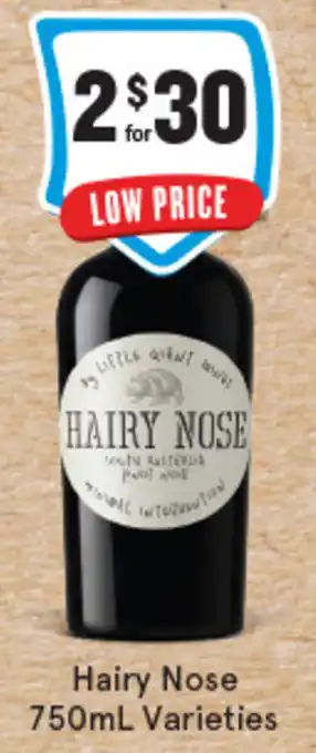 IGA Hairy Nose offer