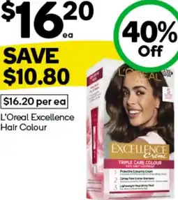 BIG W L'oreal excellence hair colour offer