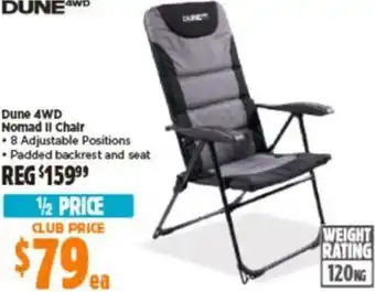 Anaconda Dune 4WD Nomad II Chair offer