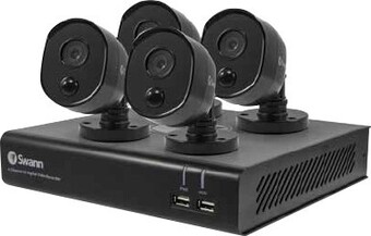 The Good Guys Swann 4 Camera Full HD 1080p DVR-4480 CCTV Security System offer