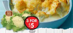 Spudshed Cauliflower offer
