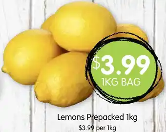 Spudshed Lemons Prepacked offer