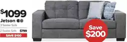 ComfortStyle Furniture & Bedding Jetson 2 seater sofa offer