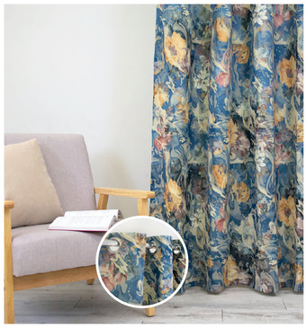 Urban basic uncoated eyelet curtains