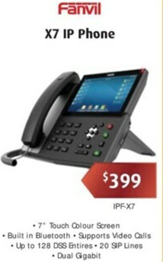 Leader Computers X7 IP Phone offer
