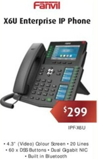 Leader Computers X6U Enterprise IP Phone offer