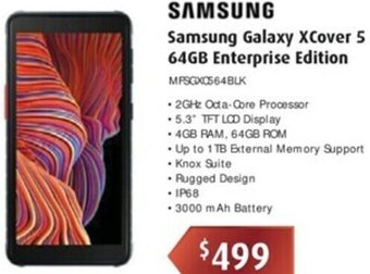 Samsung Galaxy XCover 5 64GB Enterprise Edition