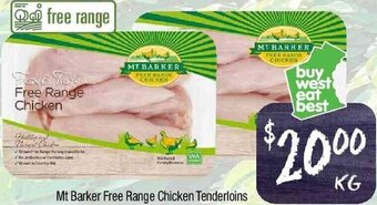 Foodworks Mt Barker Free Range Chicken Tenderloins offer