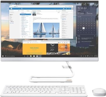 The Good Guys Lenovo A340 23.8" Core i3 8GB 1TB All-in-One - White offer