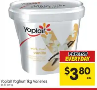 Spar Yoplait Yoghurt 1kg Varieties offer