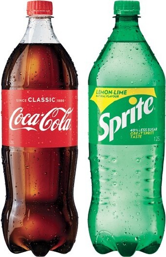 IGA Coca-Cola, Sprite, Fanta or Lift 1.25 Litre Selected Varieties offer