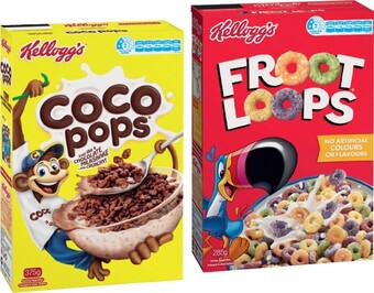 IGA Kelloggu2019s Cereals 285-460g Selected Varieties offer
