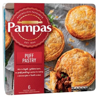 IGA Pampas Puff or Shortcrust Pastry 1kg Selected Varieties offer