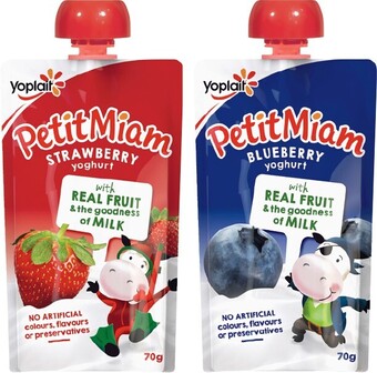 IGA Yoplait Petit Miam Squeezie Yoghurt 70g Selected Varieties offer
