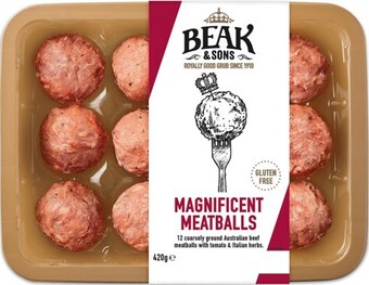 Beak & Sons Magnificent Meatballs 420g