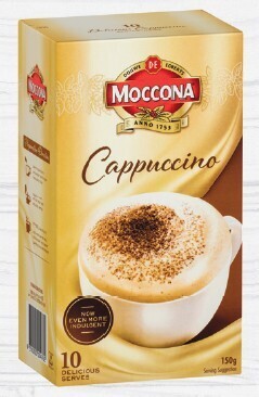 IGA Moccona Coffee Sachets 10 Pack Selected Varieties offer