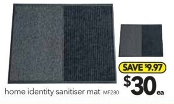 Cheap as Chips Home Identity Sanitiser Mat offer