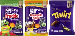 Coles Cadbury Sharepacks 120g-180g offer