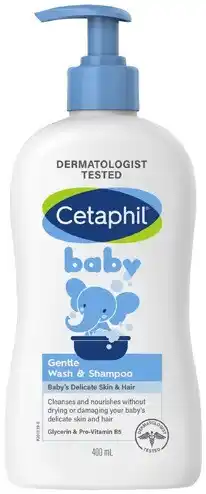 Coles Cetaphil Baby Wash & Shampoo 400mL offer