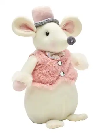 Harris Scarfe Soren 26cm pink mouse offer