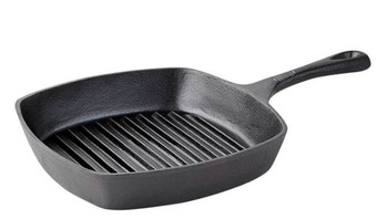 Smith + nobel raw cast iron 26cm grill pan
