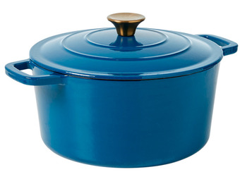 Harris Scarfe Smith + nobel 5l luxe cast iron casserole lapis offer