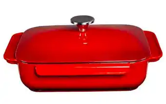 Smith + nobel cast iron roaster with lid