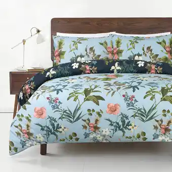 Soren kala or flor cotton sateen quilt cover set qb