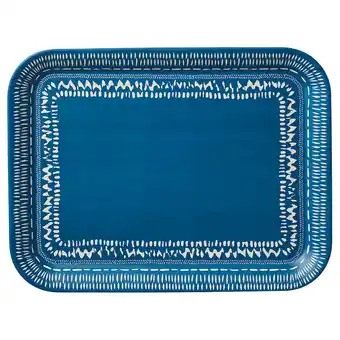 Harris Scarfe Frankie & me geo bamboo tray 40x32cm offer