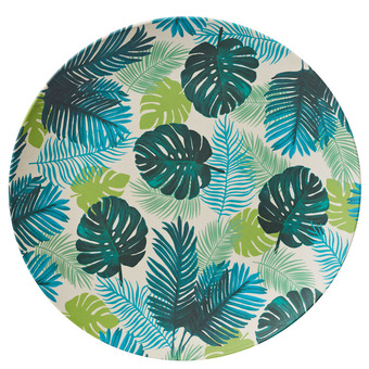 Harris Scarfe Frankie & me tropical bamboo plate 2pk 28cm offer