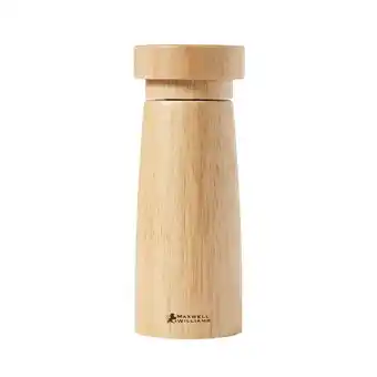 Harris Scarfe Maxwell & williams stockholm salt or pepper mill 17cm natural offer