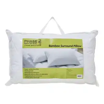 Harris Scarfe Phase 2 bamboo surround pillow offer