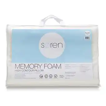 Harris Scarfe Soren contour foam pillow offer