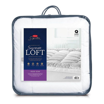 Harris Scarfe Tontine 1500gsm mattress topper qb offer