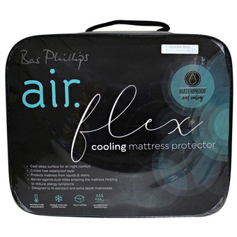 Harris Scarfe Bas phillips airflex cooling mattress protector qb offer