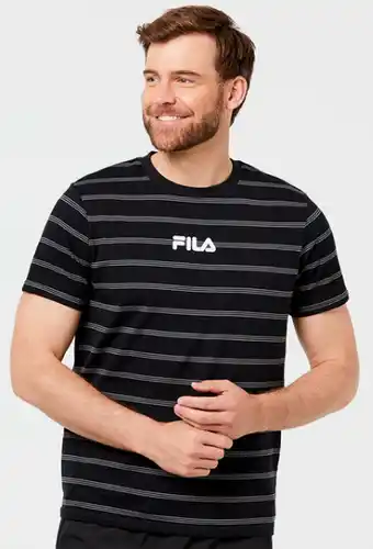 Harris Scarfe Fila mens active samuel short sleeve stripe tee offer