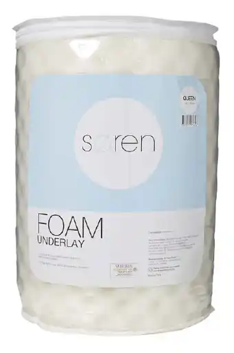 Harris Scarfe Soren convoluted foam underlay qb offer