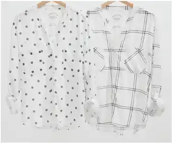 Harris Scarfe Khoko denim soft touch shirt offer