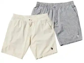 Harris Scarfe U.s. polo assn. big mens chambray bermuda short offer