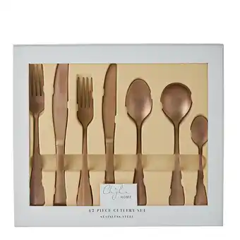 Chyka home amayla 42pc cutlery set