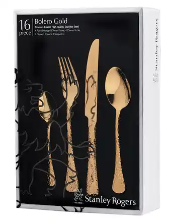 Harris Scarfe Stanley rogers bolero 16pc cutlery set offer