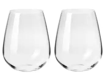 Harris Scarfe Krosno stemless glass sets offer