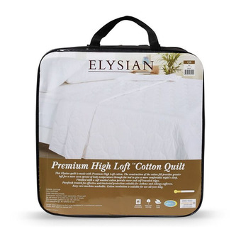 Harris Scarfe Elysian cotton quilt qb offer