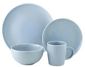 Harris Scarfe Soren aurora 16pc dinner set - blue offer