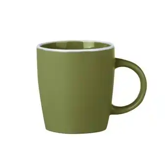 Harris Scarfe Soren aurora loose dinnerware 340ml mug - olive offer